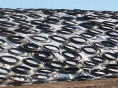 tire sidewalls silage cover weights
